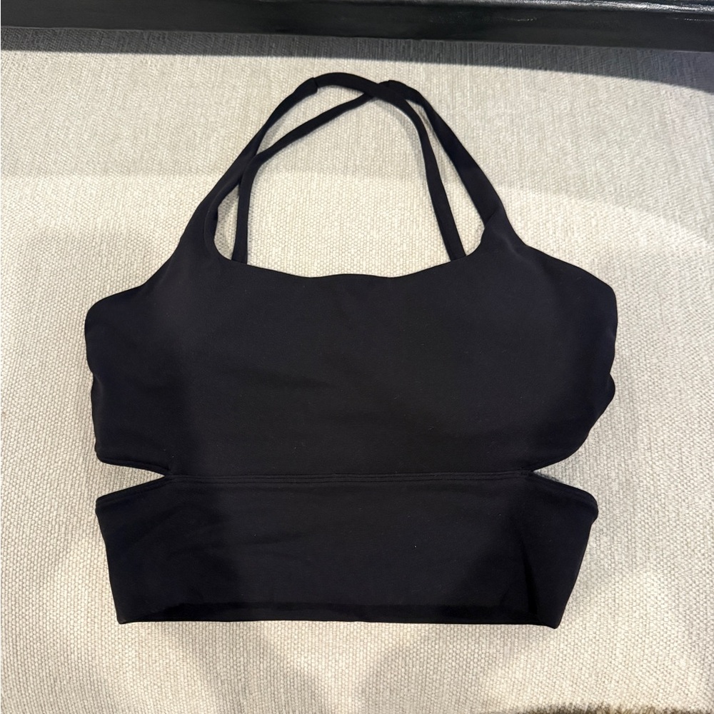 Stylish Black Sports Bra for Women